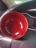 福和豐創(chuàng  )意家用陶瓷茶盞小茶杯窯變天目釉建盞功夫茶具品茗杯主人杯單杯 01款：大號圓杯(紅) 曬單實(shí)拍圖