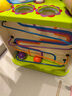 Hape【歐盟品質(zhì)】六面體早教盒子繞珠配對滾珠 益智玩具兒童禮物 開(kāi)心農場(chǎng)游戲盒 1-3Y 曬單實(shí)拍圖