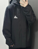 adidas拒水加絨內膽三合一連帽外套男女秋冬阿迪達斯官方輕運動(dòng) 黑色   S 曬單實(shí)拍圖
