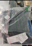 佐丹奴山系裙褲女純棉高腰闊腿褲口袋松緊腰薄款七分褲女05424302 65灰藍 L 曬單實(shí)拍圖