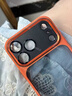 金恒適用蘋果17promax手機(jī)殼新款金屬鏡頭全包防摔保護(hù)套iphone17pro超薄半透輕奢高級(jí)感男air簡(jiǎn)約女款 【橙色】金屬鏡頭-自帶拍照按鍵 iPhone 17 Pro Max 曬單實(shí)拍圖