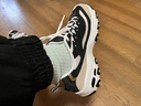 斯凱奇（Skechers）黑白金熊貓鞋秋男女同款情侶鞋時(shí)尚復(fù)古老爹鞋休閑運(yùn)動(dòng)鞋66666228 曬單實(shí)拍圖