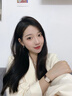 聚利時(shí)（Julius）手表女【花與劍X聚利時(shí)聯(lián)名】學(xué)生時(shí)尚防水石英女士手表1338 棕色C 曬單實(shí)拍圖