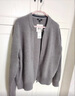 優(yōu)衣庫合作款男裝女裝圓領(lǐng)針織開(kāi)衫長(cháng)袖毛衣毛衫外套25新款479731 04 煙灰色 M /170/92A 曬單實(shí)拍圖
