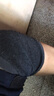薄款羊絨保暖護膝男女老寒腿保暖護膝蓋膝關(guān)節空調房防寒內里加絨 深灰色 長(cháng)度 18cm 【男女同款】 2只裝 均碼 適合體重80-200斤 曬單實(shí)拍圖