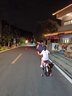 鳳凰（Phoenix）兒童折疊自行車中大童男孩女孩6-8-12歲小學(xué)生腳踏減震兒童車 超越粉色高配碟剎避震一體輪 16寸(適合115-135cm) 曬單實拍圖