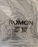 羅蒙（ROMON）衛(wèi)衣男秋季大碼長袖T恤戶外運動休閑外套打底衫上衣UP89藏青2XL 曬單實拍圖