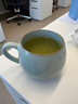 雅瓷汝窯茶杯辦公室陶瓷杯子帶蓋喝茶泡茶杯小青杯禮盒裝 汝窯小青杯 340ml 1只 曬單實(shí)拍圖