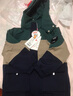 鴨鴨兒童男女童羽絨服冬季中大童保暖新冬裝加厚外套童裝衣服潮上衣服 綠色 130 建議120-130cm,重45-56斤 曬單實(shí)拍圖