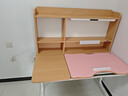 光明園迪燈桌一體兒童學(xué)習桌小學(xué)生書(shū)桌套裝可升降寫(xiě)字桌課桌椅悅者120pro 悅者120 pro+A1-2卡其+粉椅套 曬單實(shí)拍圖