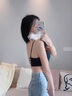 杰麗·莫克美背抹胸小胸聚攏內衣女夏季薄款無(wú)痕露背裹胸防走光吊帶背心文胸 冰絲膚 M （75/34ABC） 曬單實(shí)拍圖