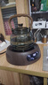 全度玻璃提梁壺家用小型電陶爐煮茶器燒水壺大容量保溫玻璃茶壺 提梁壺（煙灰色）+康米電陶 曬單實(shí)拍圖