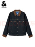 杰克·瓊斯（JACK&JONES）25年秋季外套男士裝寬松潮流休閑品質(zhì)夾克撞色翻領(lǐng)原色牛仔外套男 A13 深牛仔藍 M 175 曬單實(shí)拍圖