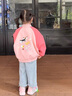 G.DUCKKIDS小黃鴨童裝女童外套春秋款女寶寶棒球服洋氣春裝上衣兒童春季夾克 粉色 90 (建議80-90cm 1-2周歲） 曬單實拍圖