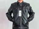 twetybird翠迪鳥(niǎo)高端真皮機車(chē)騎行服男士高檔頭層牛皮真皮夾克男秋冬皮外套 黑色 【精選頭層牛皮】 2XL（適合150-165斤） 曬單實(shí)拍圖