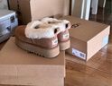 UGG【雙11搶先購(gòu)】秋季新款女士厚底懶人毛毛鞋 1166733CHE|栗色38 曬單實(shí)拍圖
