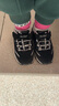 Skechers斯凱奇兒童鞋女童學步鞋春秋款透氣柔軟小童黑白熊貓鞋80588N 男童-黑色-白色BKW 單層 26 曬單實拍圖