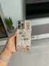 圣圖朗ins五路財神適用17蘋(píng)果16pro手機殼15promax女手鏈14plus貝殼紋iPhone13自帶鏡頭膜11高級感12全包 鏡頭膜全包-銀色-順風(fēng)順水  iPhone 16 pro max 曬單實(shí)拍圖