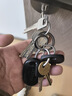 徠本鈦合金鑰匙圈鑰匙扣環(huán)快掛掛扣汽車(chē)扁圈平圓圈鑰匙圈環(huán)配件 曬單實(shí)拍圖