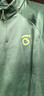 馬孔多（macondo）原創(chuàng  )單品｜加絨立領(lǐng)半開(kāi)拉鏈跑步上衣4代吸濕排汗海沫綠男XL 曬單實(shí)拍圖