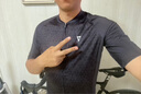 捷安特（GIANT）魂動(dòng)系列短袖長(cháng)袖車(chē)衣舒適透氣公路自行車(chē)騎行服 深黑 3XL 曬單實(shí)拍圖