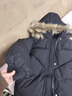 G.DUCKKIDS冬上新 兒童羽絨服中長款免洗易打理6-14歲女童中大童洋氣加厚防 黑色 羽絨棉服 160 (參考年齡12-14歲) 曬單實拍圖