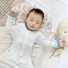 貝肽斯嬰兒連體衣春秋桑蠶絲寶寶爬服哈衣男童女童長袖嬰幼兒衣服 機器漫游 80cm 曬單實拍圖