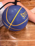 KBMAMBA傳奇球星限量版籃球科比簽名湖人曼巴24庫里生日禮物男PU室外7號 庫里純金藍+亞克力盒-送禮套裝 曬單實(shí)拍圖