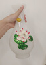 圓通漢白玉佛前供具佛具蓮花香爐供水杯插花瓶水果盤(pán)桌面擺件 10寸B款蓮花花瓶/個(gè) 曬單實(shí)拍圖