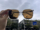 雷朋（RayBan）太陽鏡男女款墨鏡開車眼鏡禮物0RB2206D可定制七夕禮物 64478G透明鏡框灰色漸變藍(lán)色鏡片 尺寸57 曬單實(shí)拍圖