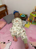 威爾貝魯（WELLBER）恒溫睡袋嬰幼兒1-3歲竹棉睡衣秋冬兒童寶寶防踢被子薄夾棉 森林L 曬單實拍圖