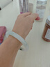 晶之雪冰種天山翠手鐲漸變透圓條少女珠寶玉鐲女友學(xué)生禮物飄花手鐲 細款 55-56 曬單實(shí)拍圖