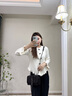 Check Keping包包女包新款菱格包女士鏈條包輕奢時(shí)尚單肩斜挎小方包女生日禮物 黑色鎢鋼  送老婆女友情人節禮物 曬單實(shí)拍圖