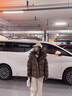 歐迪惠（Oudihui）2025年冬季新款棉服女加厚面包服羽棉襖絨服女棉衣羊羔毛拼接外套 咖色 M 曬單實(shí)拍圖