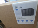 群暉（Synology）DS425+ 四核心四盤(pán)位網(wǎng)絡(luò )存儲服務(wù)器 私有云文件數據備份 曬單實(shí)拍圖
