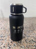 【下單就送】316不銹鋼保溫杯男女兒童學(xué)生戶(hù)外便攜泡茶安全水杯 黑色800ML送杯套杯刷 800ml 曬單實(shí)拍圖