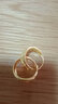 金至尊黃金耳環(huán)滿天星999足金婚慶結(jié)婚耳飾七夕禮物計(jì)價(jià) 4.59克  曬單實(shí)拍圖