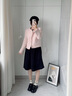 卓詩(shī)尼黑色樂(lè )福鞋女2025新款秋季法式單鞋不累腳厚底小皮鞋英倫風(fēng) 黑色 【四季款】 36 曬單實(shí)拍圖
