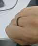 丹尼爾惠靈頓（DanielWellington）dw戒指男時(shí)尚飾品曜目黑情侶對戒七夕禮物送男友DW00400366 曬單實(shí)拍圖