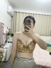 雨范【金繃帶】小胸聚攏高端內衣女上托顯大矯正外擴防下垂收副乳文胸琉璃黃75B /34B 曬單實(shí)拍圖