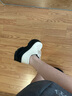愛步（ECCO）樂福鞋女 厚底增高百搭英倫風(fēng)系帶款牛皮單鞋女 蹤跡220733 石灰色22073301378 35 曬單實拍圖