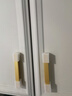 松之龍T型柜門拉手保護(hù)套櫥柜抽屜把手衣柜長拉手防劃手磕碰硅膠防撞角 T型 半透明 8只劃算裝 曬單實(shí)拍圖