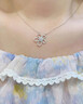 傾愛(ài)925純銀項鏈女ins風(fēng)花朵吊墜時(shí)尚高級首飾品生日禮物送女友老婆 曬單實(shí)拍圖
