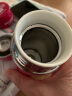 希诺（HEENOOR）保温杯女士便携304不锈钢创意水杯迷你颜值可爱杯子时尚茶杯 浅粉红 300ml 实拍图