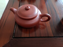 宜興紫砂壺純全手工家用泡茶壺西施壺仿古套裝大容量功夫茶具紫泥 仿古朱泥壺200ML（升級款）推薦 曬單實(shí)拍圖