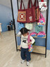 幼歌（YOUGE）【阿克蘇棉】嬰幼兒春動(dòng)物刺繡撞色軟抗起球毛衣百搭校園開(kāi)衫 淺杏毛衣 90 cm 曬單實(shí)拍圖