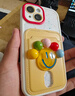 孜泰 適用蘋(píng)果13手機殼iphone13保護套立體個(gè)性創(chuàng  )意防摔殼【立體笑臉-送掛繩】 曬單實(shí)拍圖