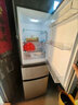 海爾海爾（Haier）冰箱 獨立三門(mén)三溫區 中門(mén)軟冷凍 低溫補償 家用節能省電直冷小冰箱BCD-219LHC3E0YH 219升直冷保鮮 曬單實(shí)拍圖