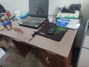 人文成家辦公室辦公桌臺式電腦桌工作臺簡(jiǎn)約寫(xiě)字書(shū)桌職員桌椅組合工位桌子 【單人位】胡桃色120cm 辦公桌【不含椅】 曬單實(shí)拍圖