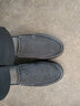 拾聚老北京布鞋男鞋春秋季中老年時(shí)尚爸爸鞋男休閑鞋一腳蹬套腳開(kāi)車(chē)鞋 灰色 42 曬單實(shí)拍圖